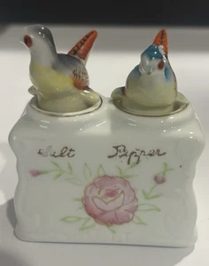 Juego de sal y pimienta de faisán vintage - Imagen 1 de 8