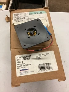 NOS 1998-02 Pontiac Firebird 16229091 Rear Speaker LH or RH 98 99 00 01 - Picture 1 of 3