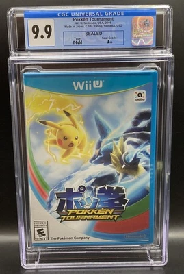 Pokken Tournament CGC 9.9 A++ Nintendo Wii U Precintado Nuevo Calificado 2016 Foto 1 de 4