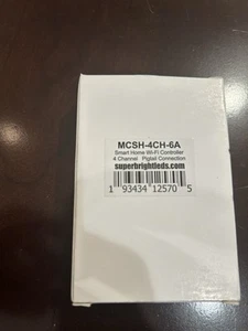 Wifi Controller for LED Strip Light 4 Channel Pigtail Connection MCSH-4CH-6A - Picture 1 of 2