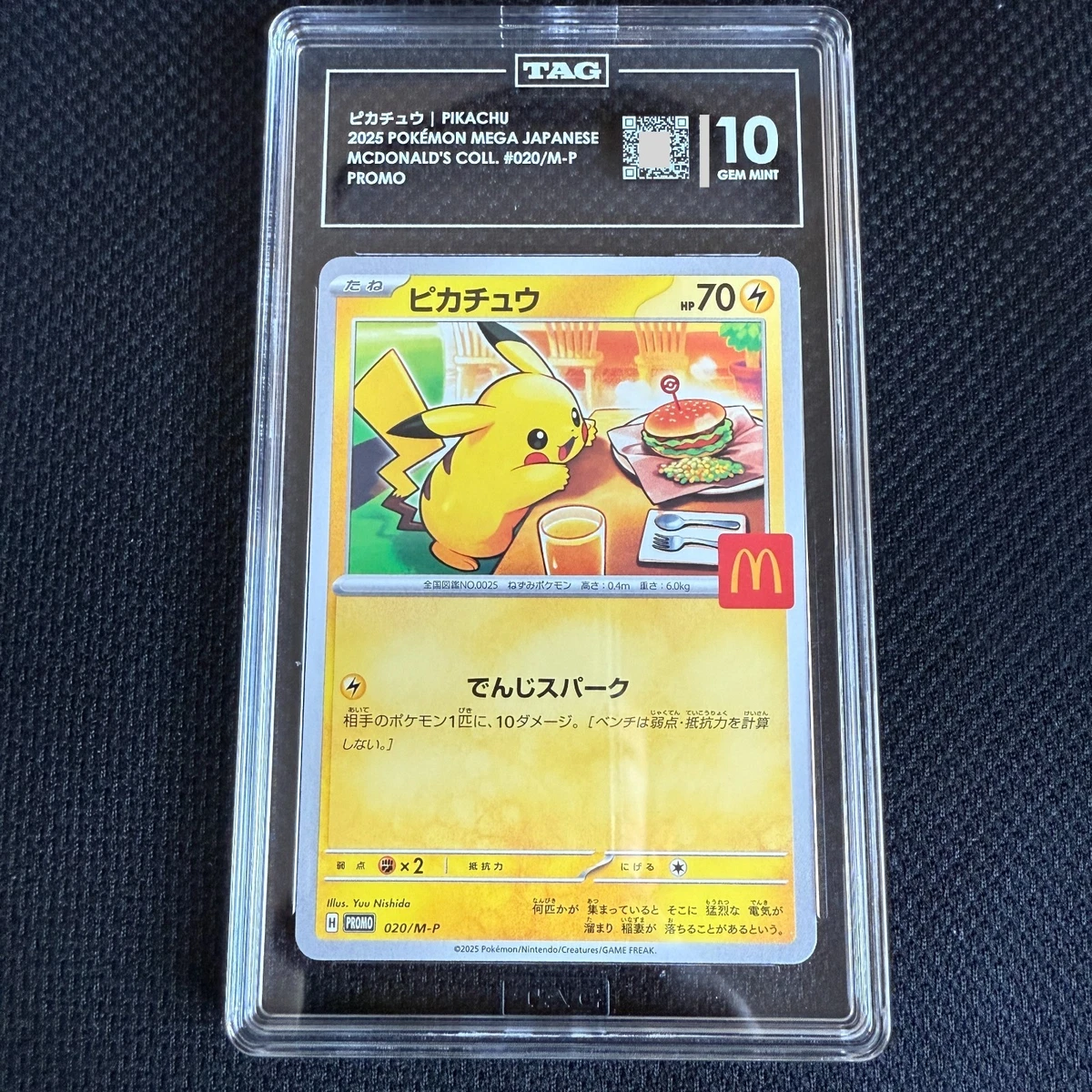 Collectible Individual Grade 10 Pikachu Pokémon TCG Card Games in