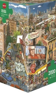 NEW Heye Jigsaw Puzzle 2000 Pieces 29997 Superhero Movie Doro Göbel - Picture 1 of 2