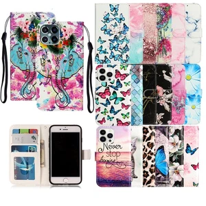 Phone Case Cover for iPhone 16 Pro Max 16 Plus 16 Pro Luxury Pattern Wallet Case - Picture 1 of 51