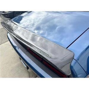 Real Carbon Fiber Rear Trunk Spoiler Wing for 2008-2022 Dodge Challenger - Bild 1 von 7
