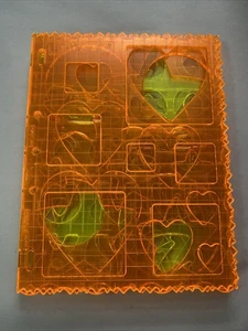 Set 7 Stencil Fiskars varie forme, alfabeto e numeri  - Foto 1 di 8