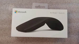 Microsoft Surface Arc Mouse | Black | Wireless Bluetooth | New 1791 Factory Seal - Picture 1 of 4