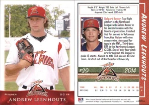 Andrew Leenhouts 2014 Grandstand Salem-Keizer Volcanoes RC FREE SHIP - Picture 1 of 1