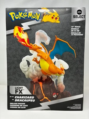 Nuevo Jazwares RARO Pokemon Select Deluxe 13" Figura/Estatua Coleccionista - Charizard Foto 1 de 4