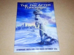 PIN-RECTANGULAR PROMOCIONAL THE DAY AFTER TOMORROW FORMA DE BOTÓN - Imagen 1 de 2