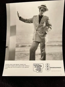OfficiaI 1974 ITC Tour Photo Elton John - Berni Taupin " Goodbye To Norma Jean " - Bild 1 von 3