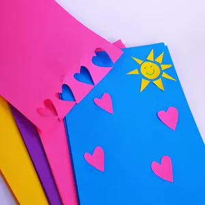 Bold Brightly Coloured Paper Card Vibrant Shades 160gsm Pack 40 Sheets - Picture 1 of 6