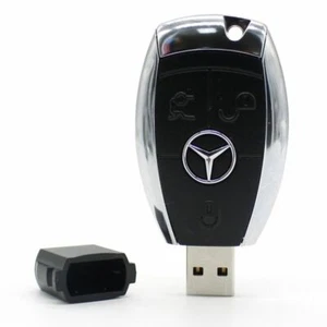 Mercedes Benz Car Key 32GB 64GB 512GB USB 2.0 Flash Pen Drive Memory Stick - Imagen 1 de 6