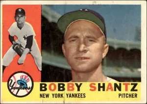1960 Topps #315 Bobby Shantz - Picture 1 of 2