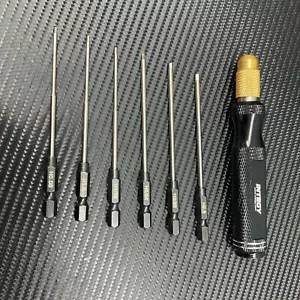 Integy 6 Pcs RC Car Truck Multi Hex Tool Set 0.05 1.5 1/16 5/64 3/32 2.5mm Hex - Picture 1 of 3