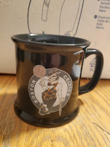 Boston Celtics NBA Coffee Mug Black Cover