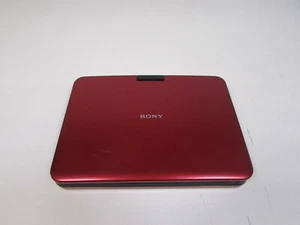 Red Sony DVP-FX820 Portable DVD Player (8") Tested/Working No power Supply - Picture 1 of 6