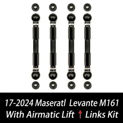 For Maserati Levante M161 AIR SUSPENSION LIFT KIT LINKAGES RAISE LINKS LEVELING - Imagen 1 de 4
