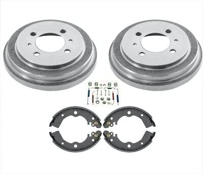 For 1991-1999 Sentra 1995-98 & 200SX Brake Drums Brake Shoes & Spring Shoes Kit - Image 1 of 4