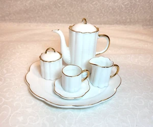 VIintage Formaities By Baum Brothers China Mini Tea 8 piece Set - Picture 1 of 7
