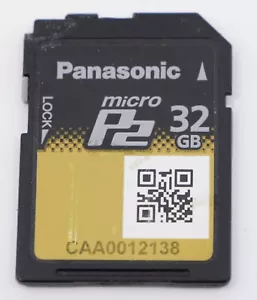 Panasonic P2 Micro Card 32GB scheda di memoria - AJ-P2M032 - IVA inclusa 19% - Foto 1 di 3