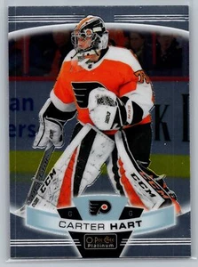 2019-20 O-Pee-Chee Platinum #110 Carter Hart Philadelphia Flyers - Picture 1 of 2