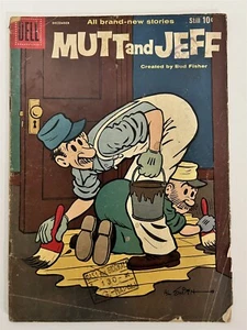 MUTT & JEFF #106 SILVER AGE 1958 DELL COMICS - Picture 1 of 2
