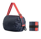 Portable Foldable Shopping Bag Large Capacity Tote Storage Reusable Bag Backpack