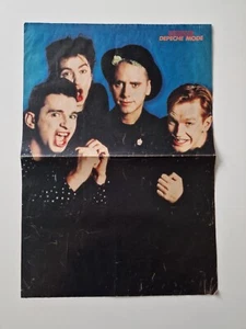 DEPECHE MODE Band-Poster POPCORN 1987, 1x gefaltet gebrauchter Zustand - Bild 1 von 5