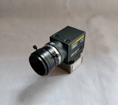 Omron F150-S1A F150S1A Industrial CCD Camera Module w/ TV Lens Made in Japan - Image 1 of 4