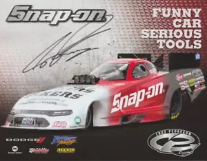 2021 Cruz Pedregon signed Snap-On Tools "Meppelink" Dodge FC NHRA Hero Card - Picture 1 of 2