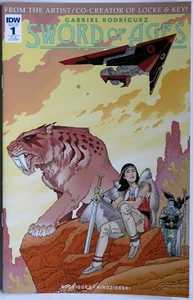 Sword of Ages #1 RI-A Variant 1:10 - IDW Publishing - Gabriel Rodriguez - Picture 1 of 2
