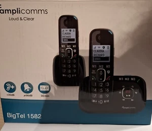 Senioren Amplicomms BigTel 1582 Duo DECT mit Anrufbeantworter Großtasten - Bild 1 von 1