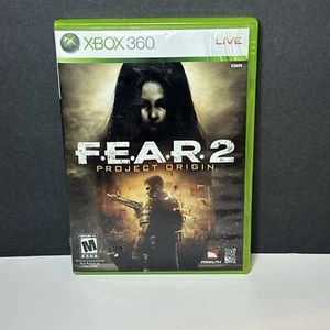 F.E.A.R. 2: Project Origin (Microsoft Xbox 360, 2009) FEAR *NO Manual* - Picture 1 of 3