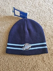 Utah Jazz NBA Basketball Vintage 90s Winter Knit Beanie Sport Mütze Cap Navy Blau - Bild 1 von 3