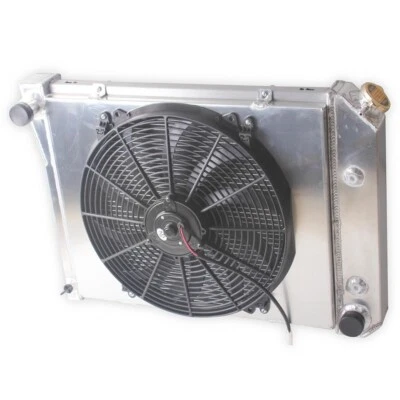 3Row Aluminum Radiator for 1980-1986 Pontiac Bonneville V6/ 1972-1974 Ventura L6 - Изображение 1 из 4