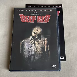 Deep Red (DVD 1975) W/ Insert Giallo Slasher Horror Dario Argento David Hemmings - Picture 1 of 9
