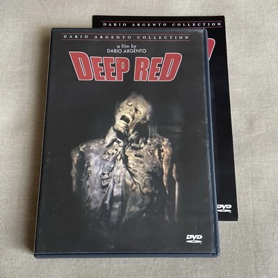 Deep Red (DVD 1975) W/ Insert Giallo Slasher Horror Dario Argento David Hemmings - Image 1 of 4