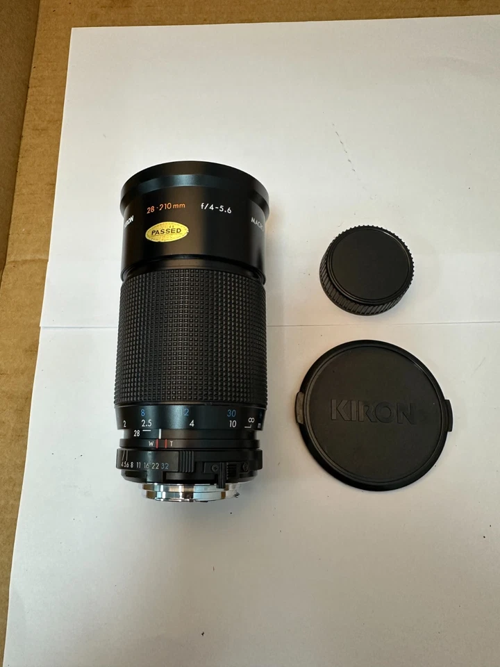 Kiron 28-210mm f/4 Macro MC Zoom Lens For Minolta MD Lens - Image 1 of 4