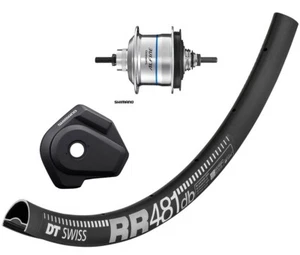 LAST! Shimano Alfine Di2 CL disc 11 speed DT RR481 Sapim Race Alfine Di2 motor - Picture 1 of 1