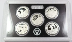 2016 S US Mint - Silver America the Beautiful ATB Quarter Coin Set #45981V - Picture 1 of 2