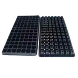 98 Cell Vented Plug Trays - Case of 100 - Black - Seed Starting & Propagation - Picture 1 of 1