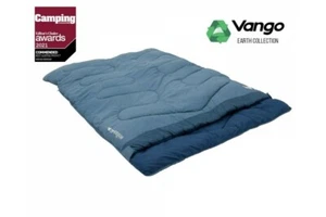Vango Era Double Sleeping Bag - Bluestone Grass Print - Picture 1 of 7