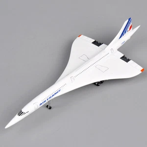 1/400 Diecast Air France 1976-2003 Concorde Plane Model Collectible Ornaments - Picture 1 of 6
