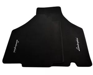 Floor Mats For Lamborghini Murcielago Black Tailored Carpets Set With Emblem LHD - Picture 1 of 9