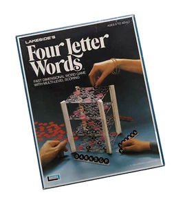 Vintage Four Letter Words Board Game by Lakeside 1975 Edition Complete HTF Retro - Picture 1 of 8
