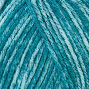 Filato Mary Maxim Starlette - Teal Heather - 100% filato acrilico premium ultra morbido - Foto 1 di 1