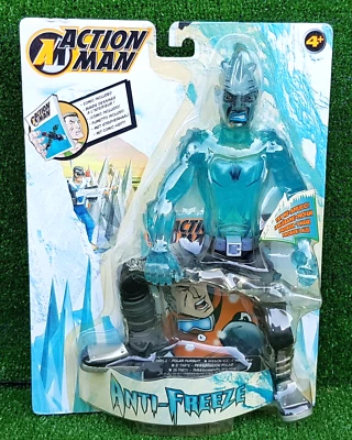 Action Man "Anti-Freeze" Con Spada di Ghiaccio e Fumetto - Immagine 1 di 2