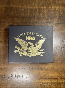 NRA Golden Eagles 2015 Commemorative Belt Buckle NEW - Picture 1 of 4