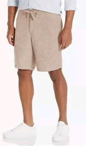 Shorts For Men, Cubavera Men's 9" Linen Blend Shorts Size M - Picture 1 of 9