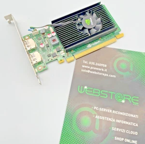 NVIDIA QUADRO NVS 310 512MB DDR3 PCI EXPRESS DISPLAY PORT SCHEDA VIDEO GARANZIA - Afbeelding 1 van 3